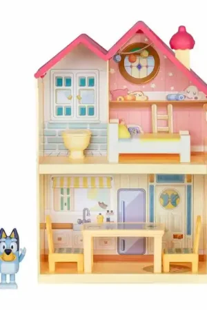 Bluey Mini Speelhuis met Meubels en Speelfiguur Laatste Versie