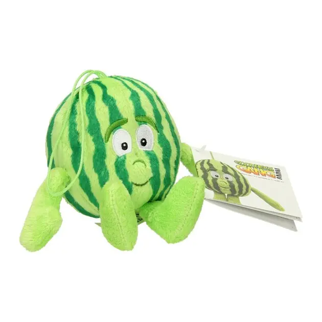 Knuffel Pluche Watermeloen, 15cm Speciale Aanbieding