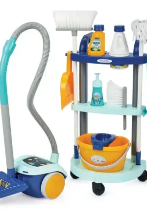 Koop Vandaag Ecoiffier Clean Home Schoonmaakkar met Stofzuiger