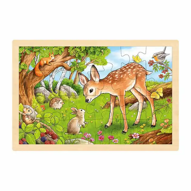 Nieuw Goki Houten Legpuzzel Hert, 24st.