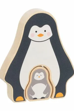 Voordeelprijs Goki Houten Puzzel Staand Pinguïnt, 2st.