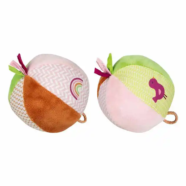 Goki Zachte Bal met een Bel Roze Groen Veilige Betaling