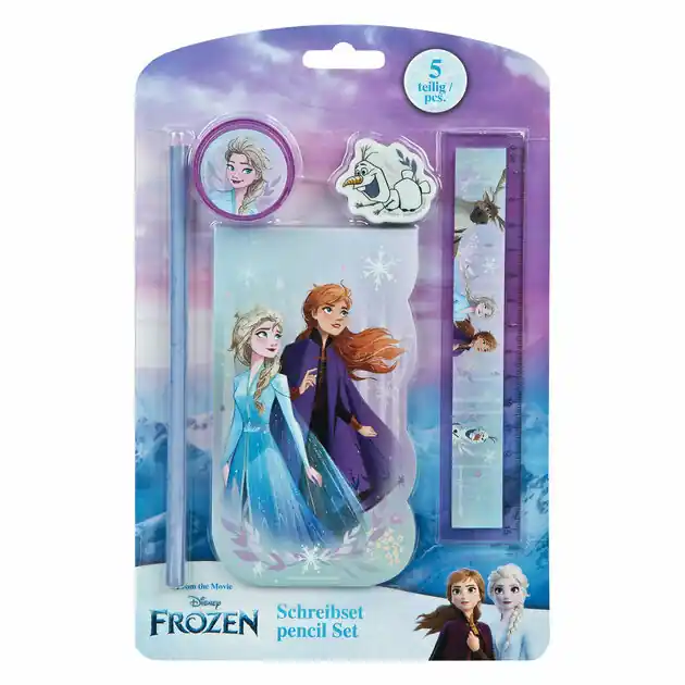 Schrijfset Frozen, 5dlg. Direct Verzonden
