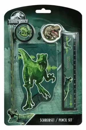Speciale Aanbieding Schrijfset Jurassic World, 5dlg.