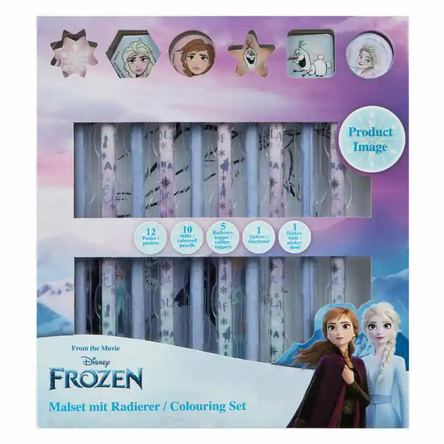 Kleurset met Gummen Frozen, 29dlg. Bestseller