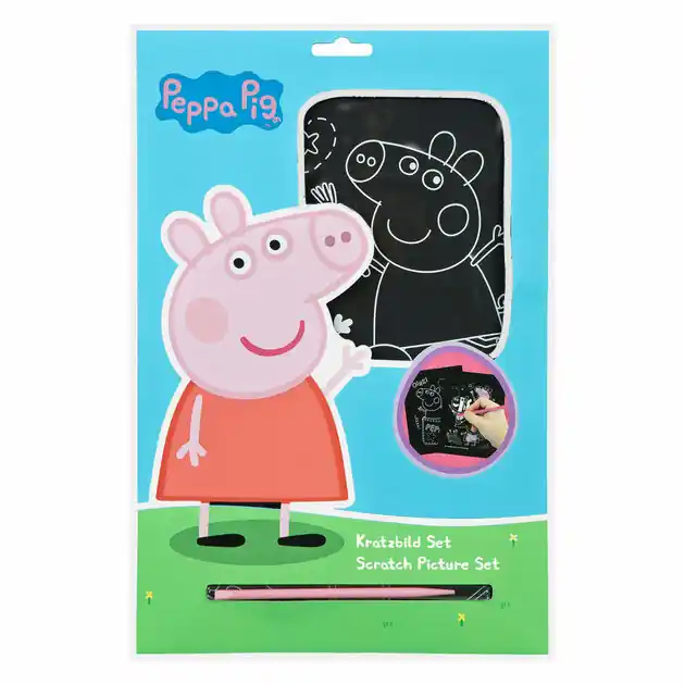 Kraskunst Set Peppa Pig Flitsaanbieding