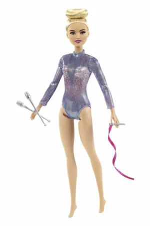 Actieprijs Barbie Ritmische Gymnaste Blond Modepop
