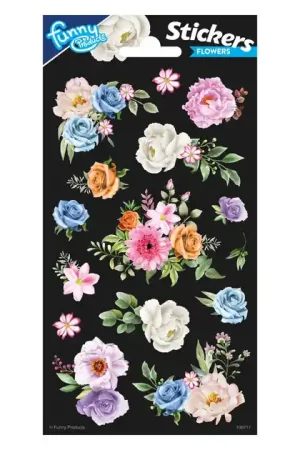 Express Levering Stickervel Bloemen