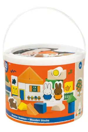 Nu Kopen Blokkenton Hout Nijntje, 50dlg.