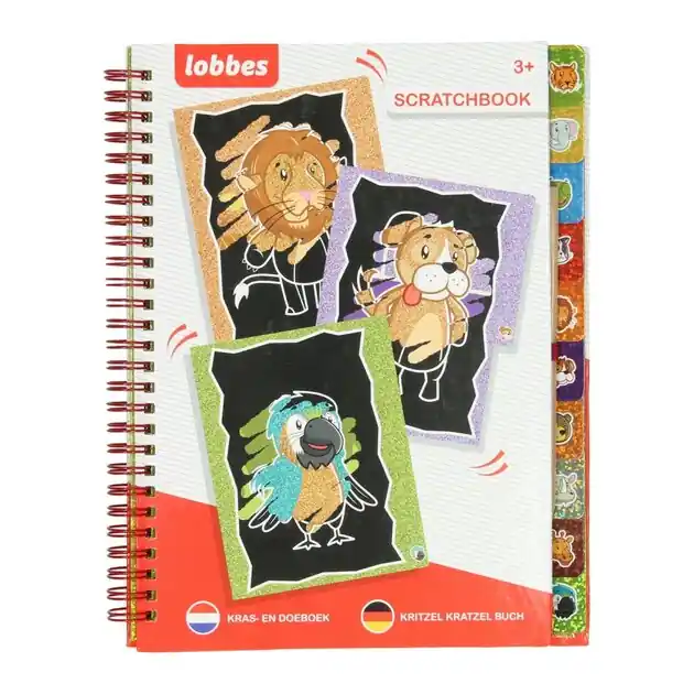 Lobbes Kras- en Doeboek Dieren Betrouwbaar