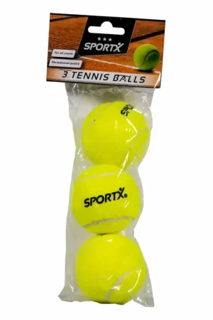 SportX Tennisballen, 3st. Favoriet