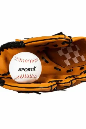 Weekendaanbieding SportX Honkbal Handschoen met Bal
