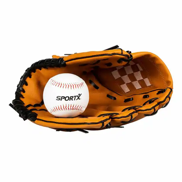 Weekendaanbieding SportX Honkbal Handschoen met Bal