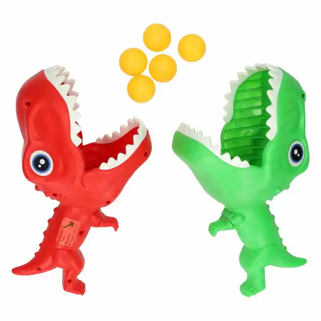 Vang- en Werpspel Dino's, 7dlg. Seizoensaanbieding