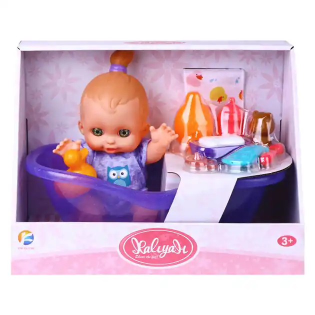 Poppenset met Ligbad Nieuw