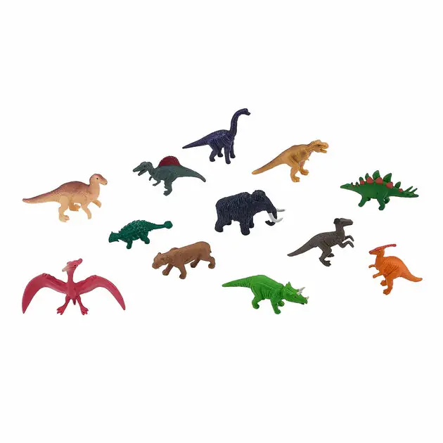 Hete Deal Mojo Prehistorie Mini Dinosaurussen Speelset, 12dlg. - 380055
