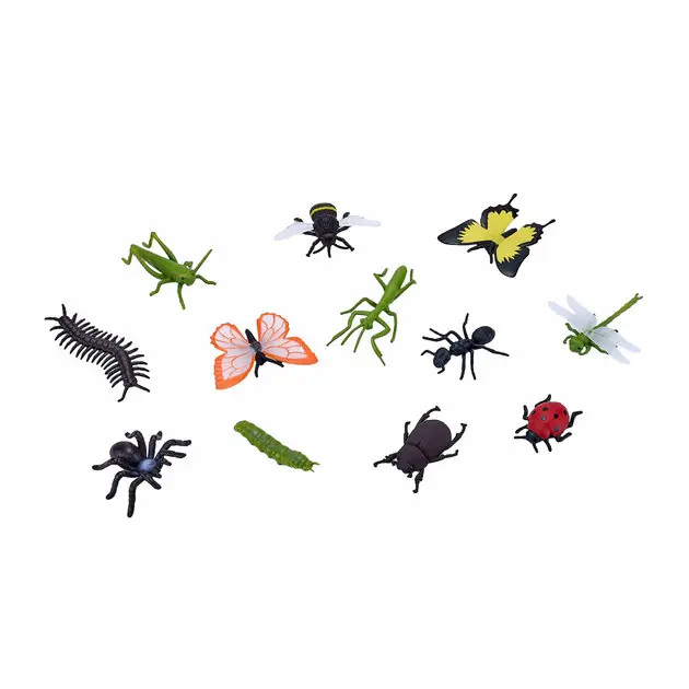Mojo Wildlife Mini Insecten en Spinnen, 12dlg. - 380058 Must-Have