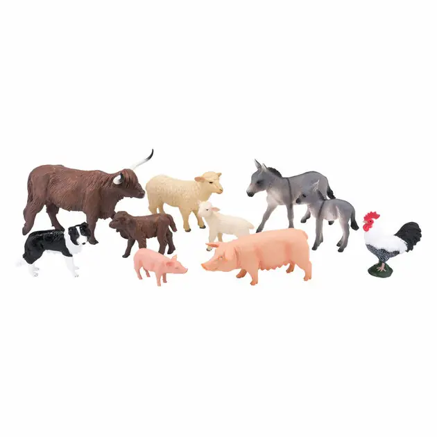 Exclusieve Aanbieding Mojo Farmland Boerderijdieren Start Speelset, 10dlg. - 380030