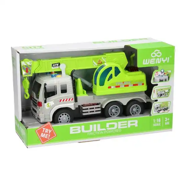 Direct Verzonden Truck met Haakarm met Licht en Geluid
