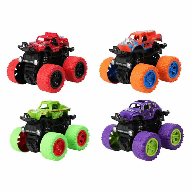 Populair Frictie Monstertruck Print, 9cm