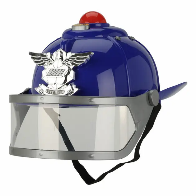 Helm Politie met Licht en Geluid Beperkt Aanbod