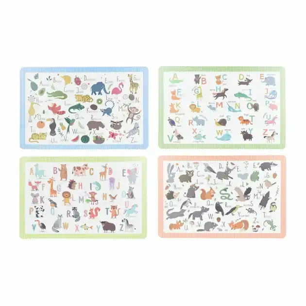 Placemat Dieren, 12st. Lage Kosten