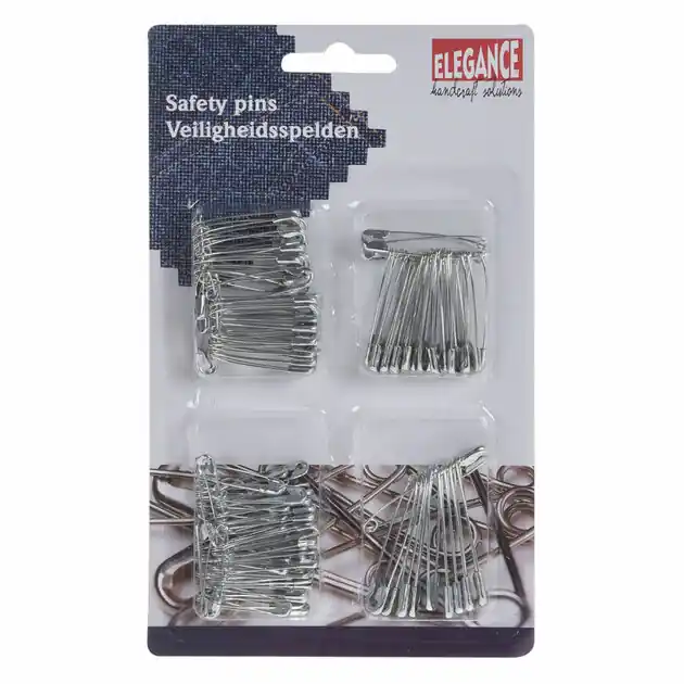 Veiligheidsspelden, 120st. Tijdelijk Beschikbaar