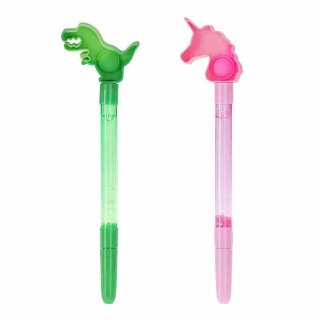 Balpen Figuur met Pop It en Glitter Betrouwbaar