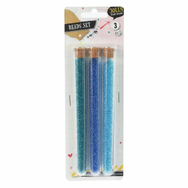 Hoge Kwaliteit Kralen Set van 3 Tubes