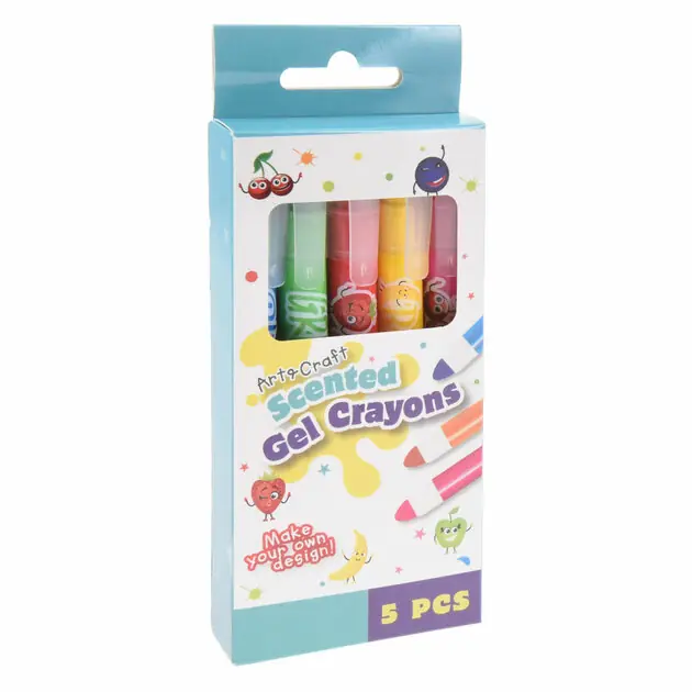 Gelpen Stiften met Fruitgeur, 5st. Nieuw
