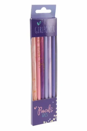 Bestseller Grijze Schoolpotloden Pastel, 6st.