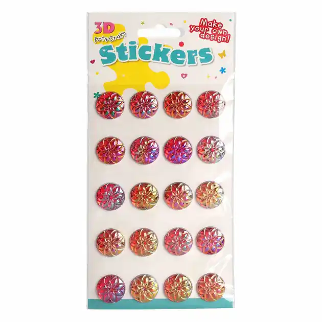 Stickers Bloemen Design, 20st. Nu Kopen