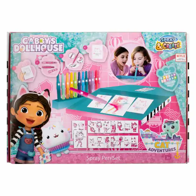 Aanbieding Gabby's Poppenhuis Blaaspennen Set Deluxe
