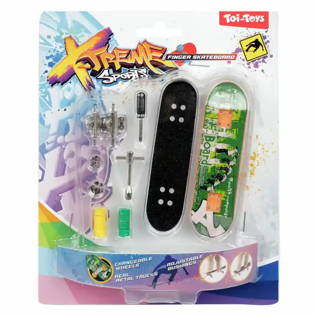 Hete Deal Skate Vinger Skateboard met Extra Wielen