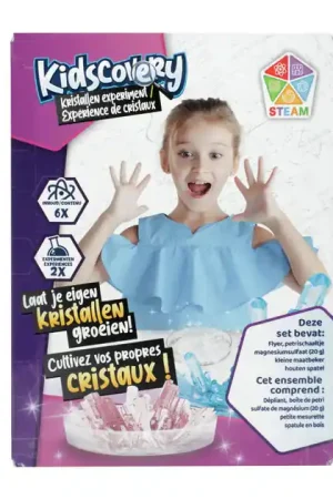 Kidscovery Experimenten Set Kristallen Aanbieding