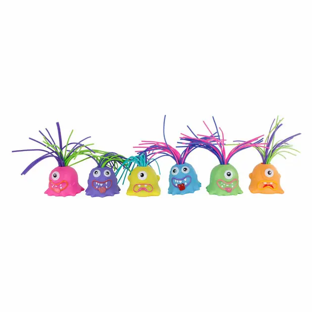 Koop Vandaag Brainboooom Gillende Monsters met Haren met Geluid, 14cm