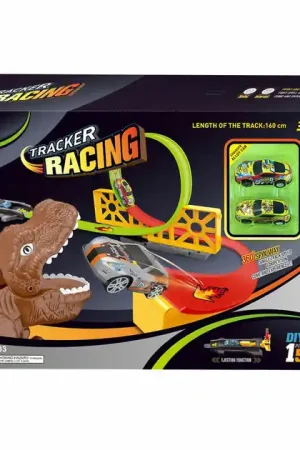 Tijdelijk Beschikbaar Lanceerset Dino met Looping & Schans
