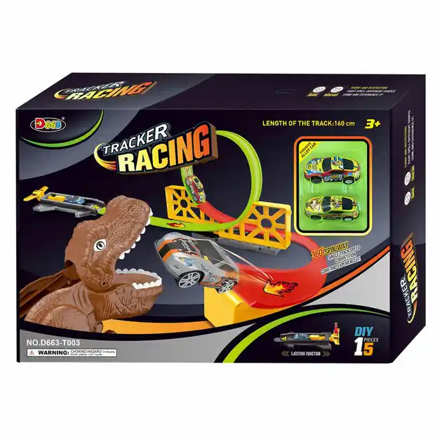 Tijdelijk Beschikbaar Lanceerset Dino met Looping & Schans