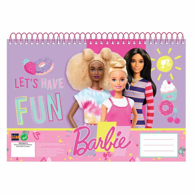 Tekenblok Barbie, 30 Vellen Bestseller
