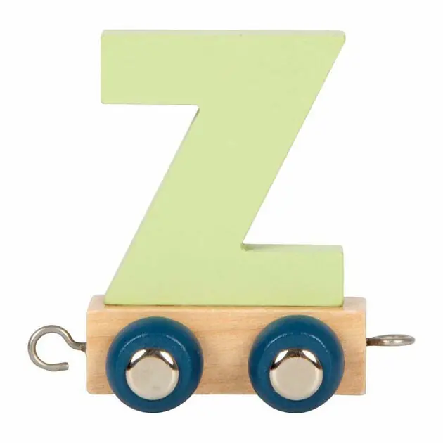 Uitverkoop Small Foot - Houten Lettertrein Polar - Z