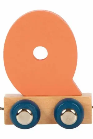 Weekendaanbieding Small Foot - Houten Lettertrein Polar - Q