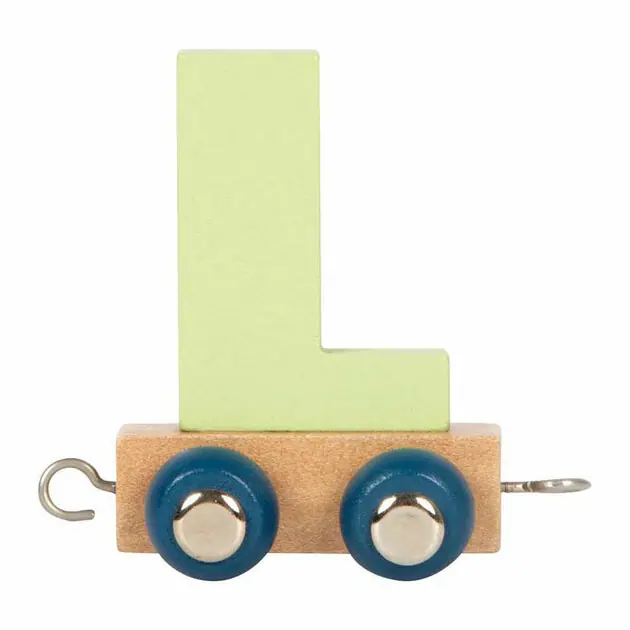 Small Foot - Houten Lettertrein Polar - L Express Levering