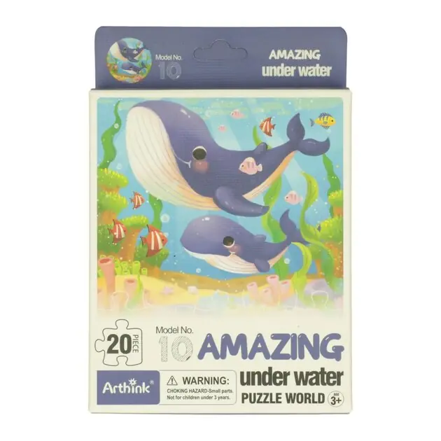 Betrouwbaar Mini Puzzel Onderwaterwereld, 20st.