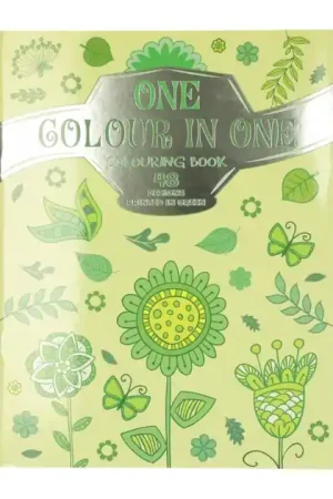 Betaalbaar One in One Kleurboek Groen