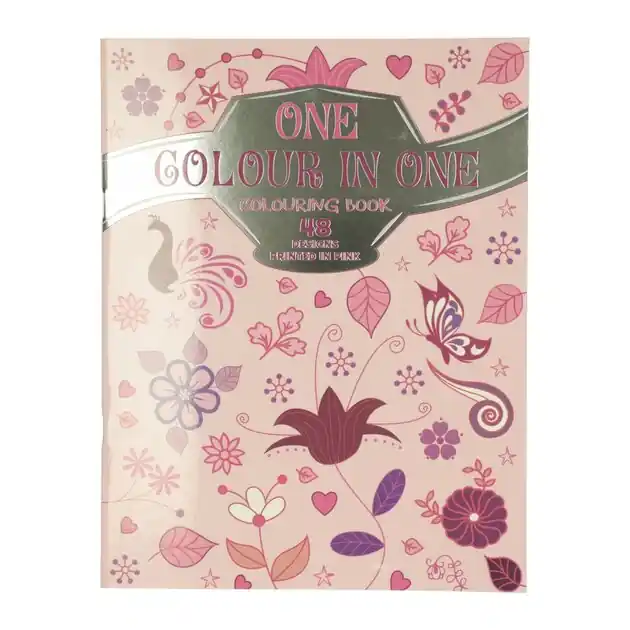 Lage Kosten One in One Kleurboek Roze