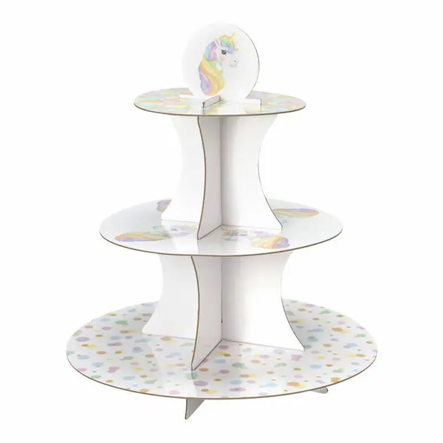 Aanbieding Etagere Karton 3 Laags, 15cm