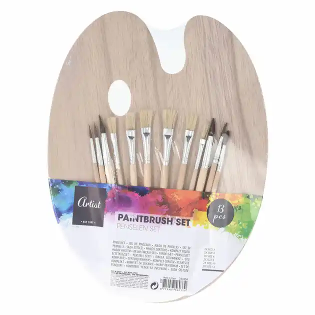 Gereduceerde Prijs Kwastenset Pallet, 13dlg.