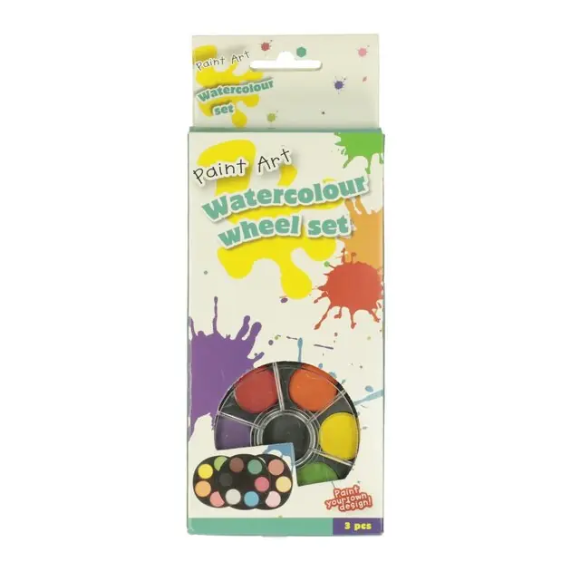 Laatste Versie Waterverfset, 18 Kleuren
