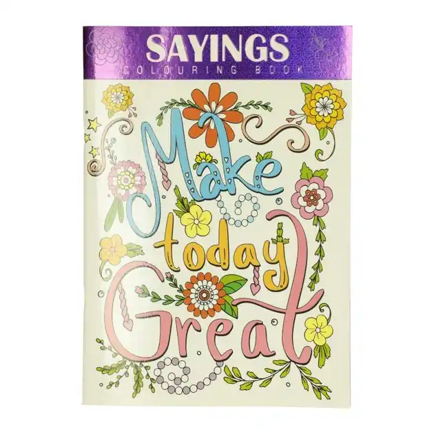 Kleurboek Sayings Flitsaanbieding