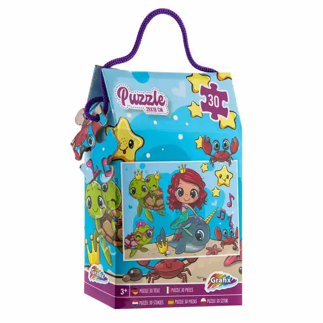 Snelle Levering Puzzel Zeemeermin, 30st.